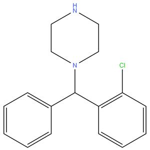 2-Chlorobenzhydryl Piperazine
