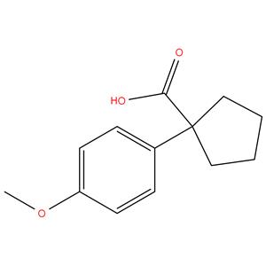 1-(4-Methoxyphenyl)-1-cyclopentanecarboxylic acid