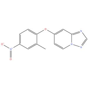 7-(2-methyl-4-nitrophenoxy)-[1,2,4]triazolo[1,5-a]pyridine