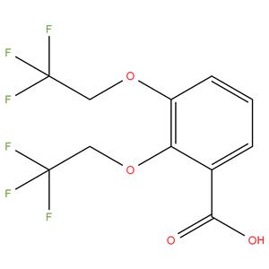 2,3-bis(2,2,2-Trifluoroethoxy)benzoic Acid