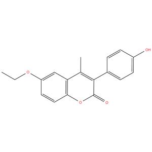 6-Ethoxy-3(4-Hydroxy Phenyl)-4- Methyl Coumarin