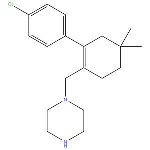 1-{[2-(4-Chlorophenyl)-4,4-dimethylcyclohex-1-en-1-yl]methyl}piperazine