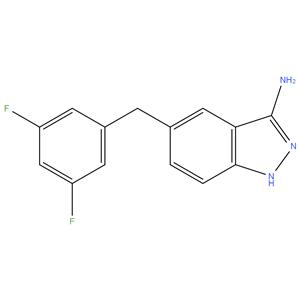 5-(3,5-difluorobenzyl)-1H-indazol-3-amine
