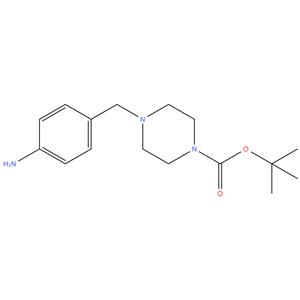 tert-butyl 4-[(4-aminophenyl)methyl]piperazine-1-carboxylate