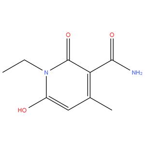 3‐Carbamoyl 4‐Methyl 6‐Hydroxy N‐Ethyl 2‐Pyridone