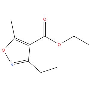 Ethyl 3-ethyl-5-methyl-4-isoxazolecarboxylate-98%