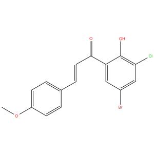 3'-Bromo-5'-chloro-2'-hydroxy-4-methoxychalcone