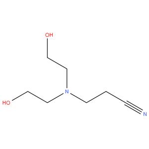 3-[bis(2-hydroxyethyl)amino]propionitrile
