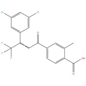 4-(3-(3,5-dichlorophenyl)-4,4,4-trifluorobut-2-enoyl)-2-methylbenzoic acid