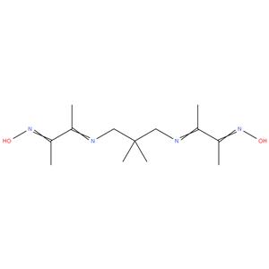 3,6,6,9-tetramethyl-4,8-diaza-3,8-undecadiene-2,10-dione dioxime