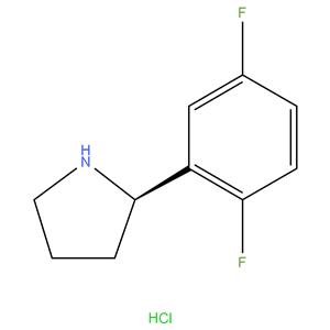 (R)-2-(2,5-Difluorophenyl)pyrrolidine hydrochloride