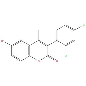 6-Bromo-3(2',4'-dichlorophenyl)-4-methylcoumarin