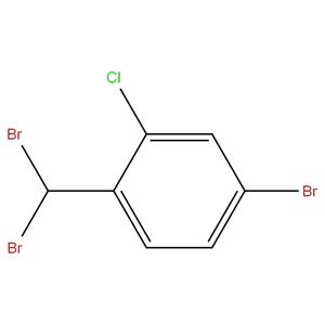 4-bromo-2-chloro-1-(dibromomethyl)benzene