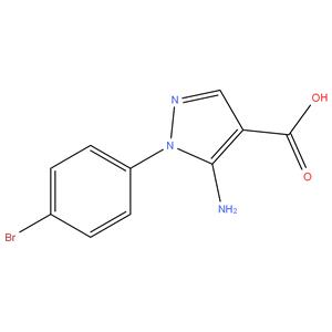 5-AMINO-1-(4-BROMO PHENYL-1H-PYRAZOLE-4-CARBOXYLIC ACID