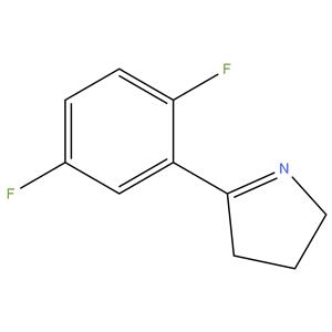 5-(2,5-difluorophenyl)-3,4-dihydro-2H-pyrrole