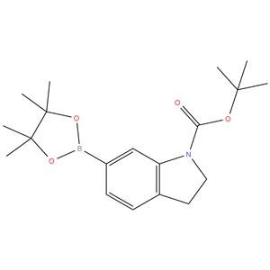 tert-butyl 6-(4,4,5,5-tetramethyl-1,3,2-dioxaborolan-2-yl)indoline-1-carboxylate