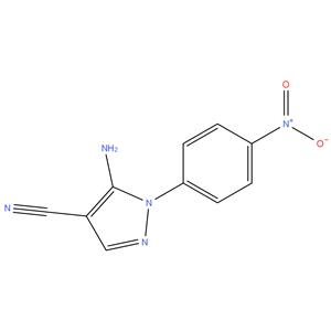 5-AMINO-1-(4-NITROPHENYL)PYRAZOLE-4-CARBONITRILE