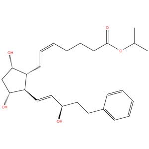 Propan-2-yl (Z)-7-[(1R,2R,3R,5S)-3,5-dihydroxy-2- [(E,3R)-3-hydroxy-5-phenylpent-1- enyl]cyclopentyl]hept-5-enoate