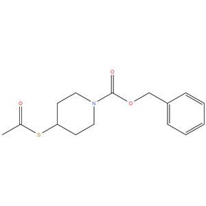 benzyl 4-(acetylthio)piperidine-1-carboxylate