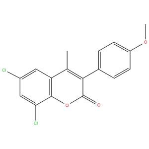 6,8-Dichloro-3(4-Methoxyphenyl)-4-Methylcoumarin