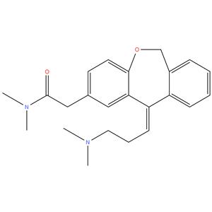 (11Z)-(3-(Dimethyl amino) propylidene)-6, 11- dihydrodibenzo [b, e] oxepin-2-N, N- dimethylacetamide; (11Z)-11-[3-(dimethylamino) propylidene]-6,11-dihydro-N,N-dimethyl-Dibenz[b,e] oxepin-2-acetamide; (Olopatadine amide impurity (Z-isomer))