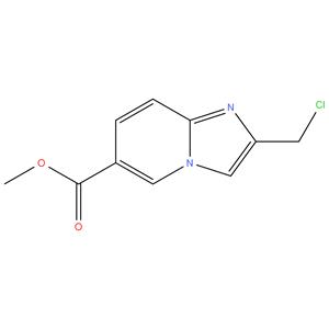 2-(chloromethyl)H-imidazo[1,2-a]pyridine-6-carboxylic acid