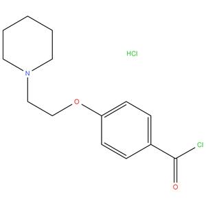 4-(2-Piperidinoethoxy)-benzoyl chloride hydrochloride