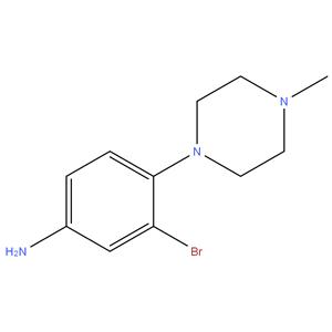 3-BROMO-4-(4-METHYL PIPERAZIN-1-YL)ANILINE