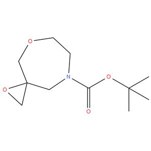 tert - butyl 1,5 - dioxa - 8 - azaspiro [ 2.6 ] nonane - 8 - carboxylate