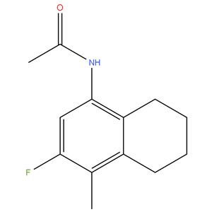 N-(3-Fluoro-4-methyl-5,6,7,8-tetrahydro-1-naphthyl)acetamide
