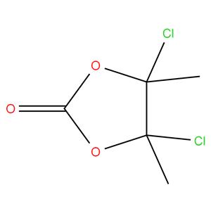 Trans-4,5-dichloro-4,5-dimethyl-1,3-dioxolane-2-one