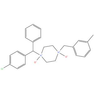 Meclizine N-Oxide (N, N'-dioxide)