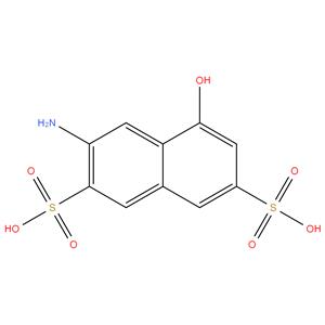 3-Amino-5-hydroxy-2,7-naphthalenedisulfonic acid