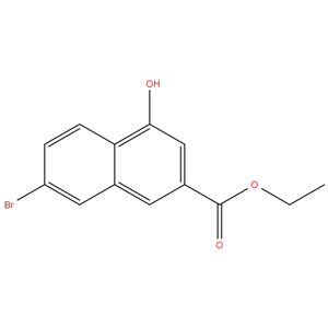 Ethyl 7-bromo-4-hydroxy-2-naphthoate