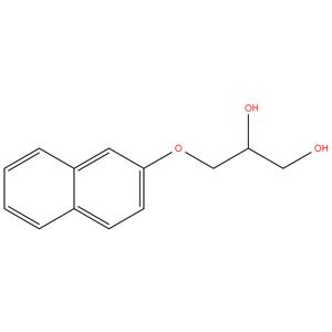 3- ( naphthalen - 2 - yloxy ) propane - 1,2 - diol