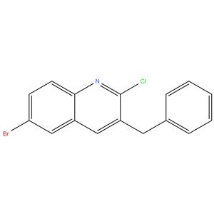 6-Bromo-3-benzyl-2-chloroquinolone