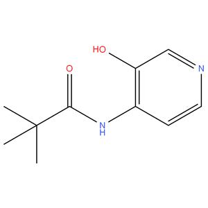 N-(3-Hydroxy-4-pyridinyl)-2,2-dimethylpropanamide