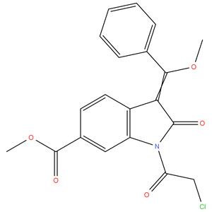 (Z)-Methyl 1-(2-Chloroacetyl)-3- (Methoxy(Phenyl)Methylene)-2-Oxoindoline-6- Carboxylate