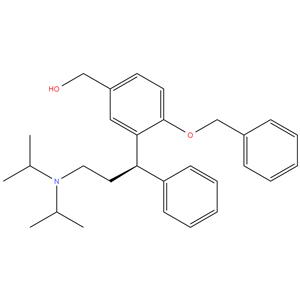 3-[(1R)-3-[Bis(1-methylethyl)amino]-1-phenylpropyl]-4-(phenylmethoxy)benzenemethanol
