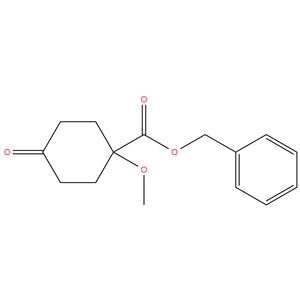 benzyl 1-methoxy-4-oxocyclohexane-1-carboxylate