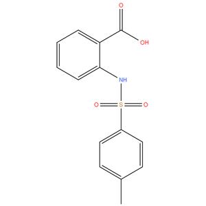 2 - ( ( 4 - methylphenyl ) sulfonamido ) benzoic acid
