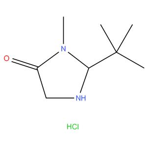2-(tert-butyl)-3-methylimidazolidin-4-one hydrochloride