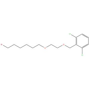 2-((2-((6-bromohexyl)oxy)methyl)-1,3-dichlorobenzene