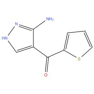 (5-amino-1H-pyrazol-4-yl)-2-thienyl methanone