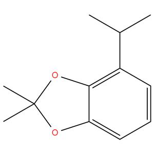 2,2-Dimethyl-4-isopropyl-1,3-benzodioxole