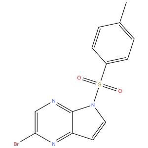 3-Bromo-5-tosyl-5H-pyrrolo[2,3-b]pyrazine