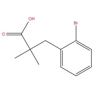3-(2-bromophenyl)-2,2-dimethylpropanoic acid