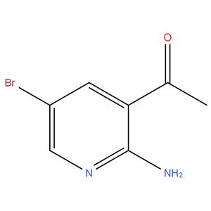 1-(2-amino-5-bromopyridin-3-yl)ethan-1-one