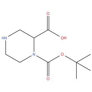 1-Boc-piperazine-2-carboxylic acid, 98%