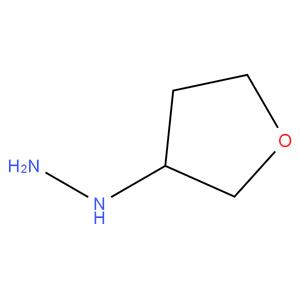 ( tetrahydrofuran - 3 - yl ) hydrazine hydrochloride